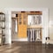 John Louis Home Solid Wood Walk-In Closet System with 5 Drawers and Glass Doors Honey Maple JLH-310 - alternate 1